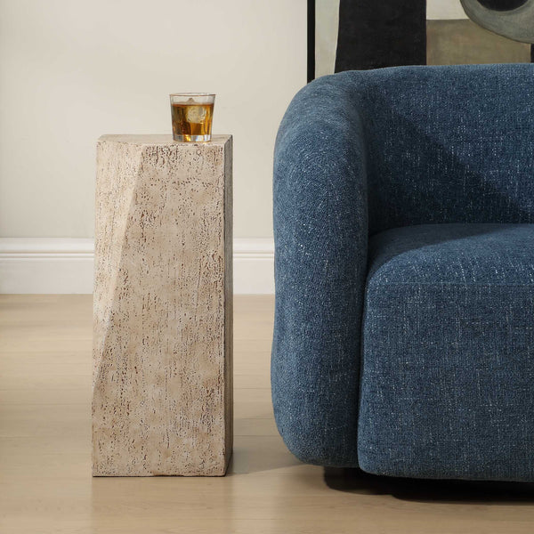 Uttermost Leroy Concrete Outdoor Drink Table