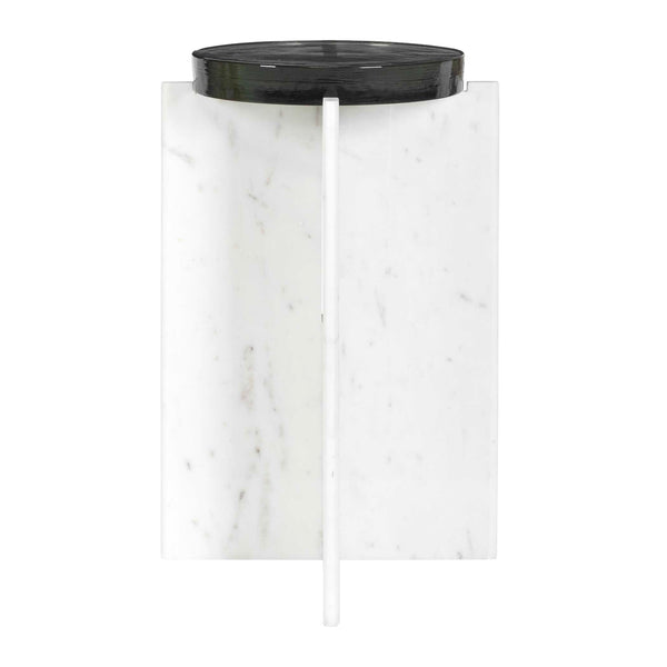 Uttermost Olina Marble Outdoor Accent Table