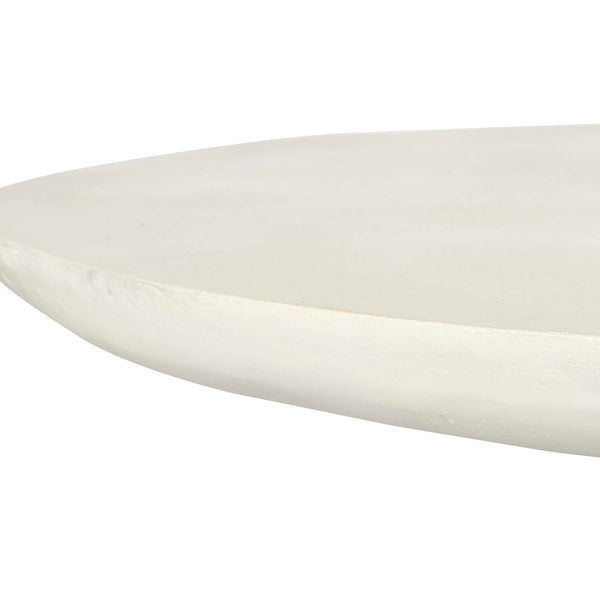 Uttermost Madrone Warm White Outdoor Dining Table