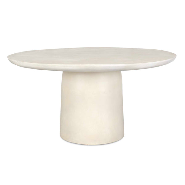 Uttermost Madrone Warm White Outdoor Dining Table