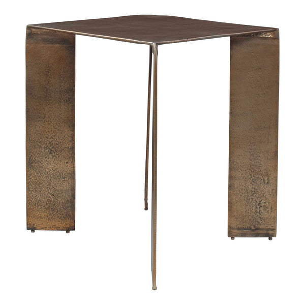 Uttermost Reade Brass Outdoor Accent Table