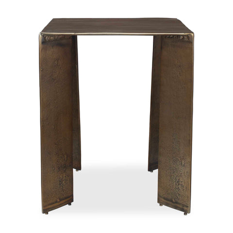 Uttermost Reade Brass Outdoor Accent Table