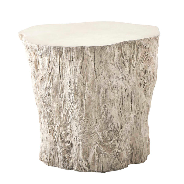 Uttermost Oakmont White Outdoor Side Table