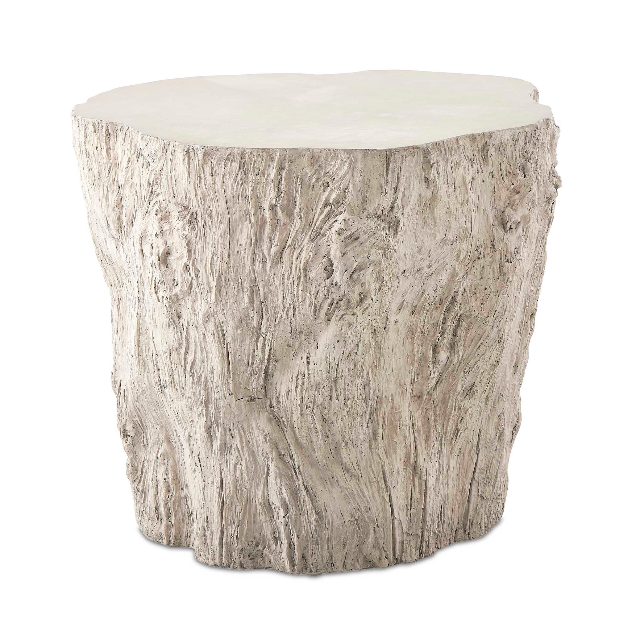 Uttermost Oakmont White Outdoor Side Table