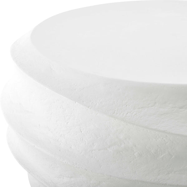 Uttermost Winded Outdoor White Coffee Table