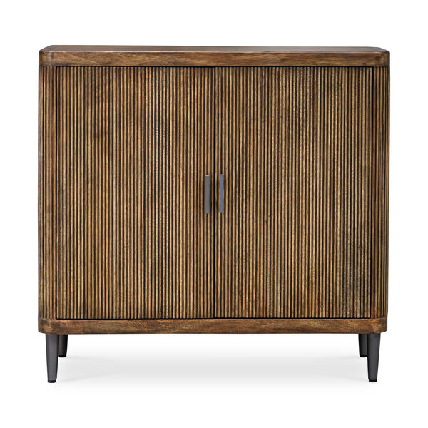 Uttermost Pinstripe Tambour 2 Door Cabinet