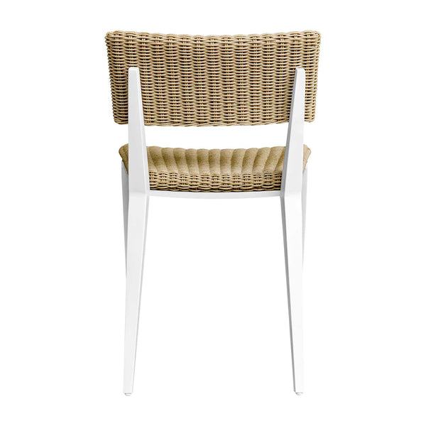 Uttermost Calbas White Outdoor Dining Chair