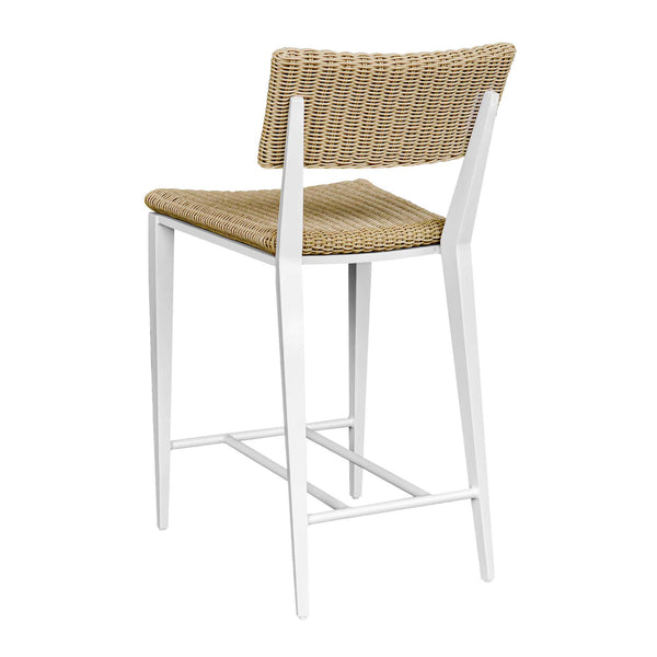 Uttermost Calbas White Outdoor Counter Stool