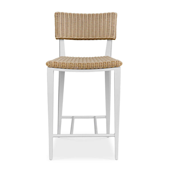 Uttermost Calbas White Outdoor Counter Stool