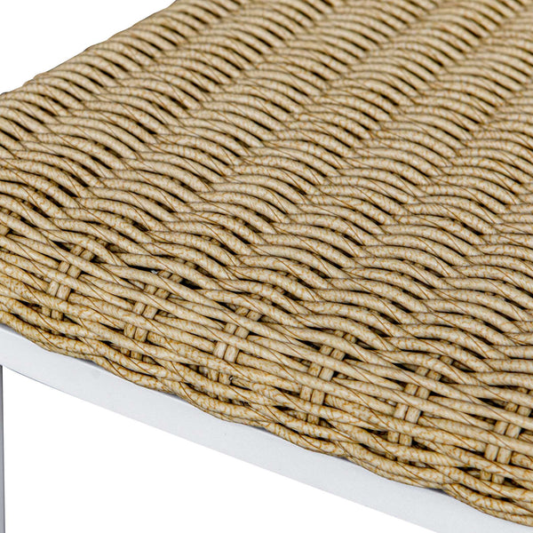 Uttermost Calbas White Outdoor Bar Stool