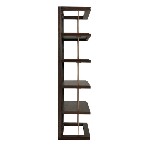 Uttermost Kai Dark Walnut Etagere