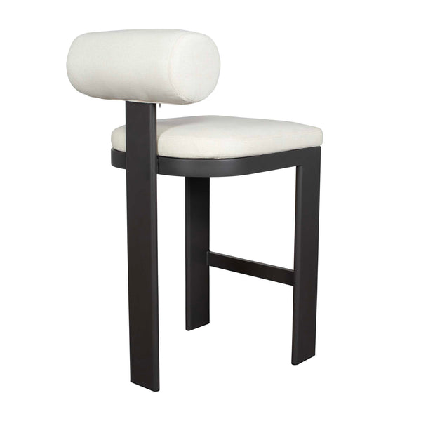 Uttermost Bolster Back Outdoor Bar Stool