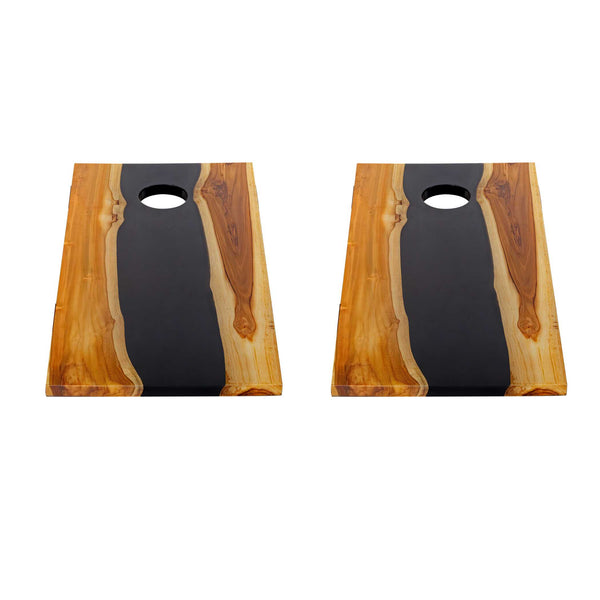 Uttermost Clearwood Black Cornhole Game Set/2
