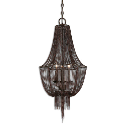 Uttermost Lezzeno 3 Chandelier