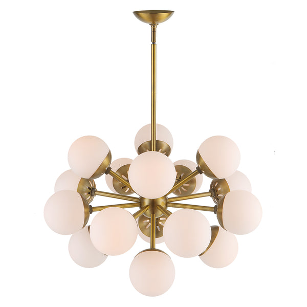 Uttermost Droplet 16 Light Sputnik Chandelier