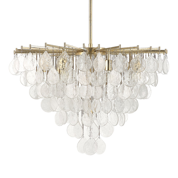 Uttermost Goccia 8 Light Tear Drop Glass Pendant