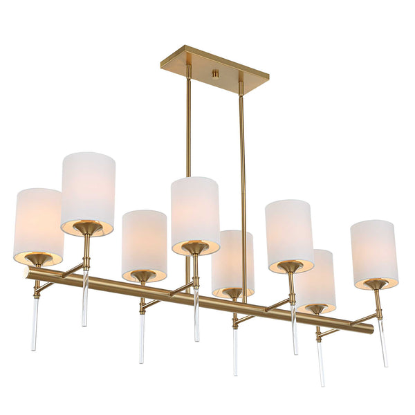 Uttermost Awyr 8 Light Linear Chandelier