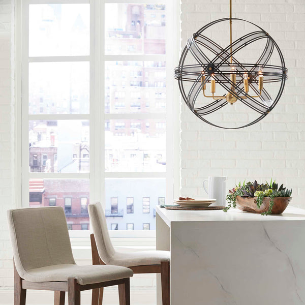 Uttermost Spherical 5 Light Pendant