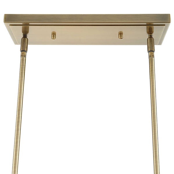 Uttermost Mistie 8 Light Linear Chandelier