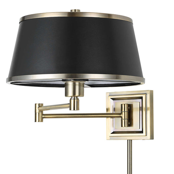 Uttermost Newmarket 1 Light Brass Sconce