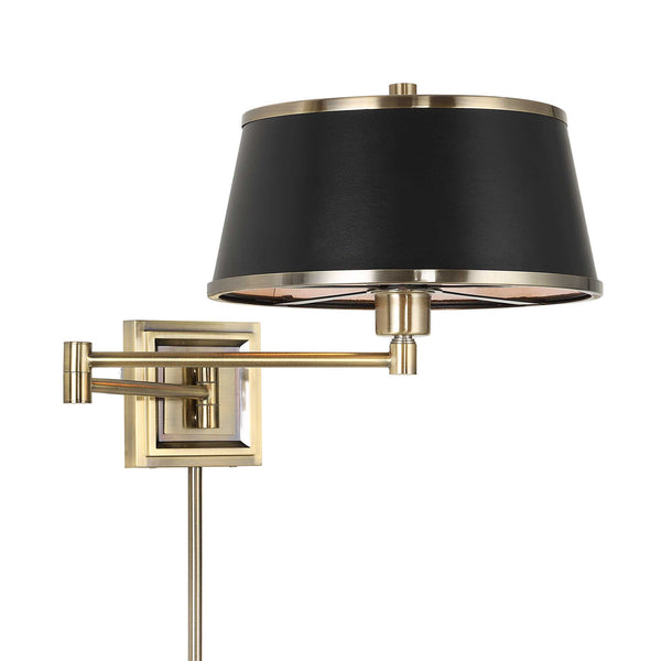 Uttermost Newmarket 1 Light Brass Sconce