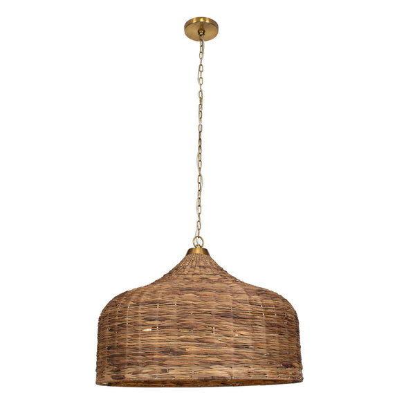 Uttermost Tauranga Seagrass 5 Light Pendant