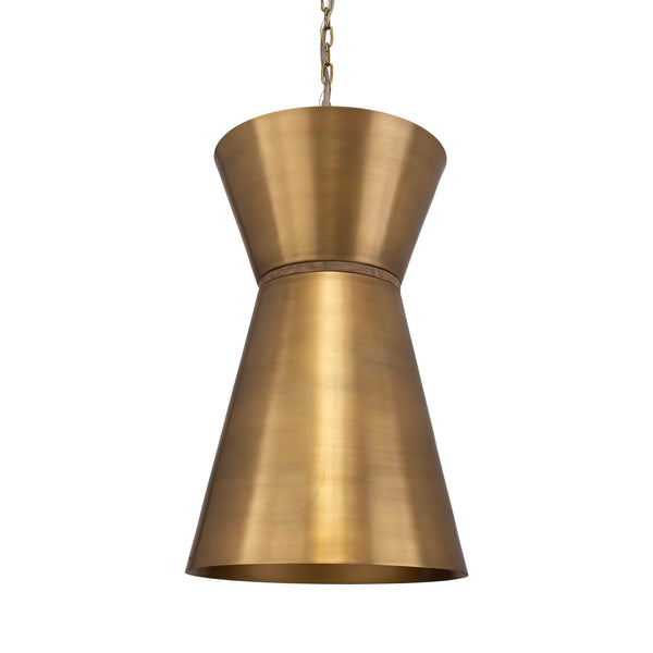 Uttermost Crocker Brass 1 Light Mini Pendant