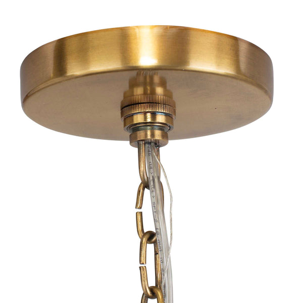 Uttermost Crocker Brass 1 Light Mini Pendant