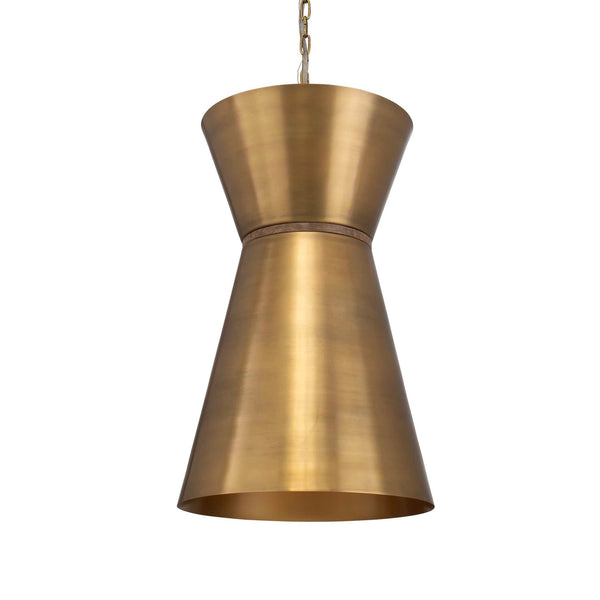 Uttermost Crocker Brass 1 Light Mini Pendant