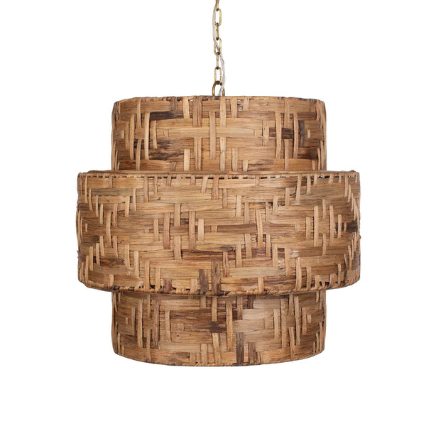 Uttermost Water Hyacinth 4 Light Woven Pendant