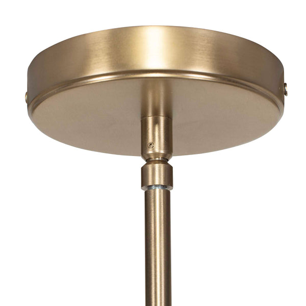 Uttermost Bend 1 Light Raffia Pendant