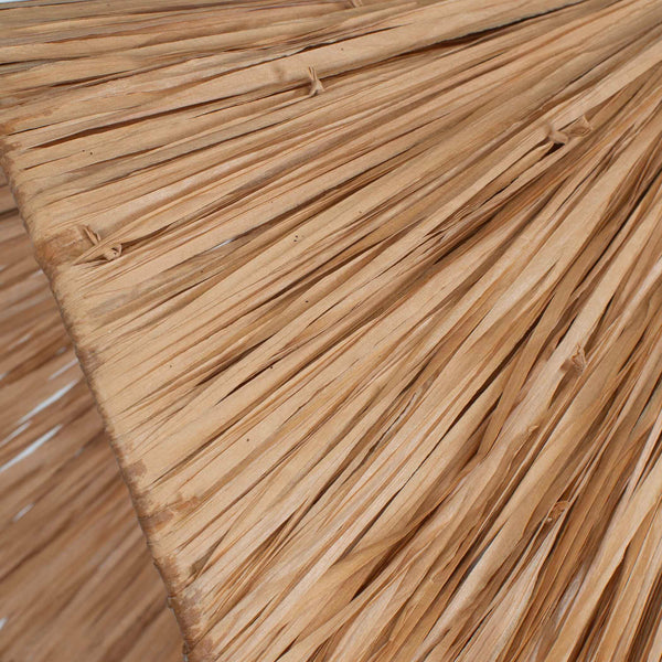 Uttermost Bend 1 Light Raffia Pendant