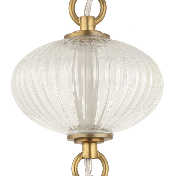 Uttermost Bellaire 1 Light Glass Shade Pendant