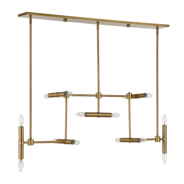 Uttermost Cadre 14 Light Modern Linear Pendant