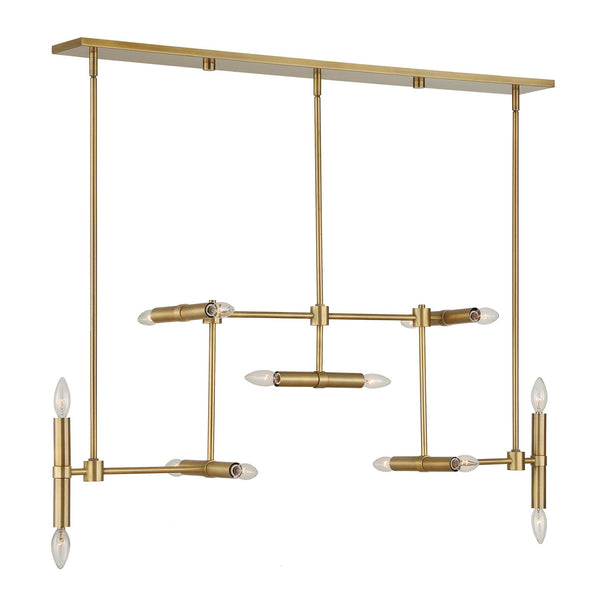 Uttermost Cadre 14 Light Modern Linear Pendant