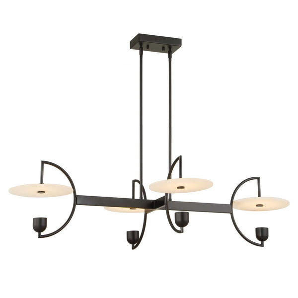 Uttermost Kyoto 4 Light Linear LED Chandelier