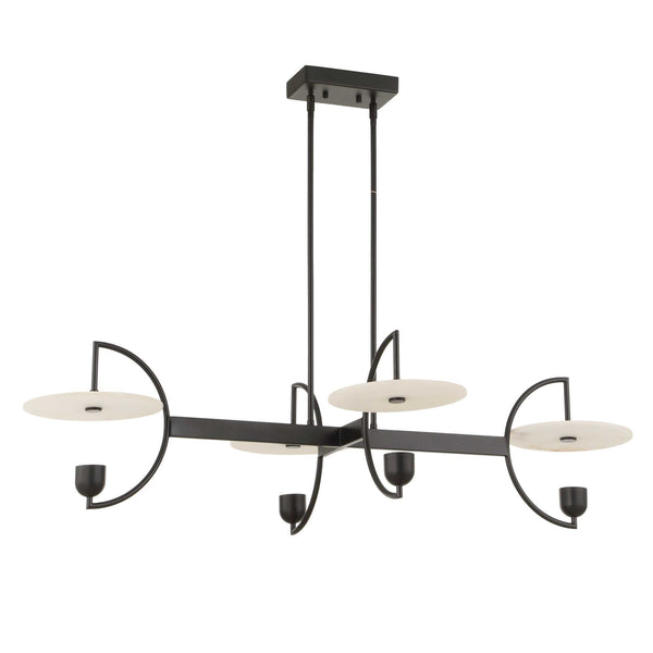 Uttermost Kyoto 4 Light Linear LED Chandelier