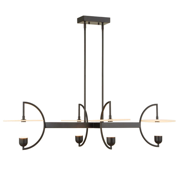 Uttermost Kyoto 4 Light Linear LED Chandelier