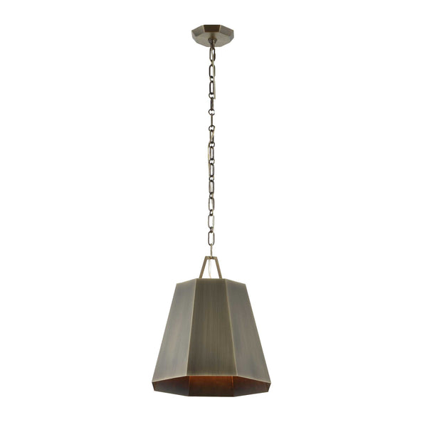 Uttermost Granada 1 Light Hexagon Pendant