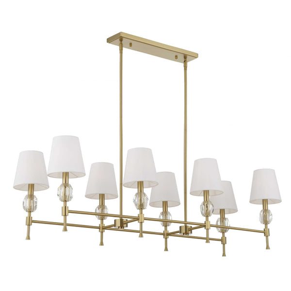Uttermost Arques 8 Light Linear Chandelier