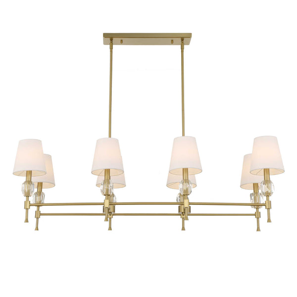 Uttermost Arques 8 Light Linear Chandelier