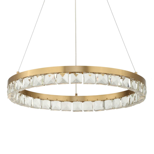 Uttermost Segovia Round Crystal LED Chandelier