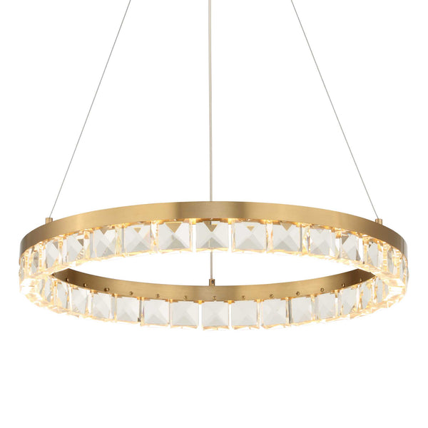 Uttermost Segovia Round Crystal LED Chandelier