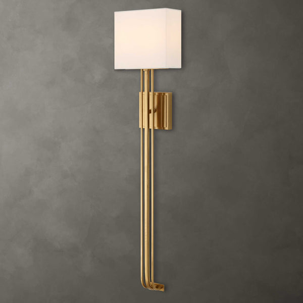 Uttermost Trenton 2 Light Brass Sconce