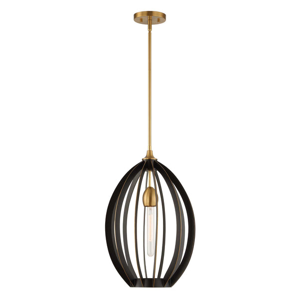 Uttermost Darby 1 Light Architectural Oval Pendant