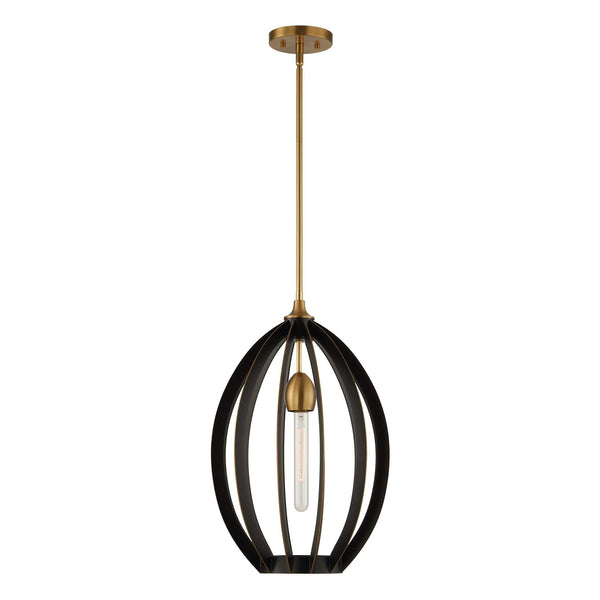 Uttermost Darby 1 Light Architectural Oval Pendant