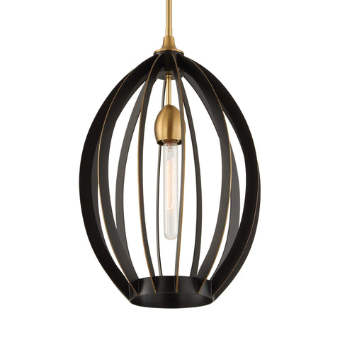 Uttermost Darby 1 Light Architectural Oval Pendant