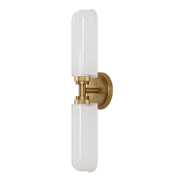 Uttermost Wellsville 2 Lt Brass Sconce
