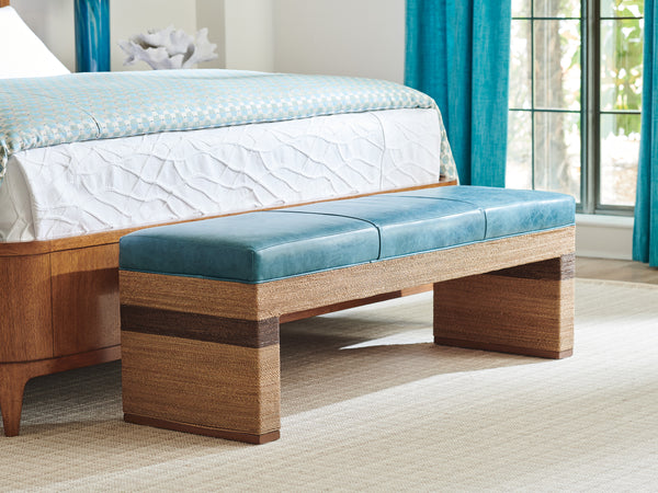 Rosemead Leather Bench
