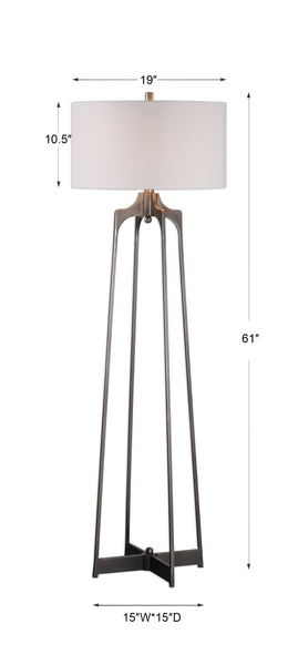 Uttermost Adrian Modern Floor Lamp